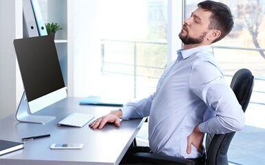 Symptoms of lumbar spinal osteochondrosis