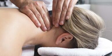 neck massage for cervical osteochondrosis